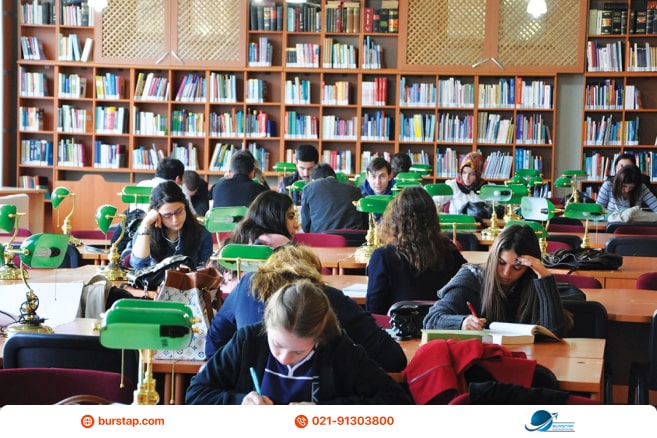امکانات کتابخانه دانشگاه آیدین